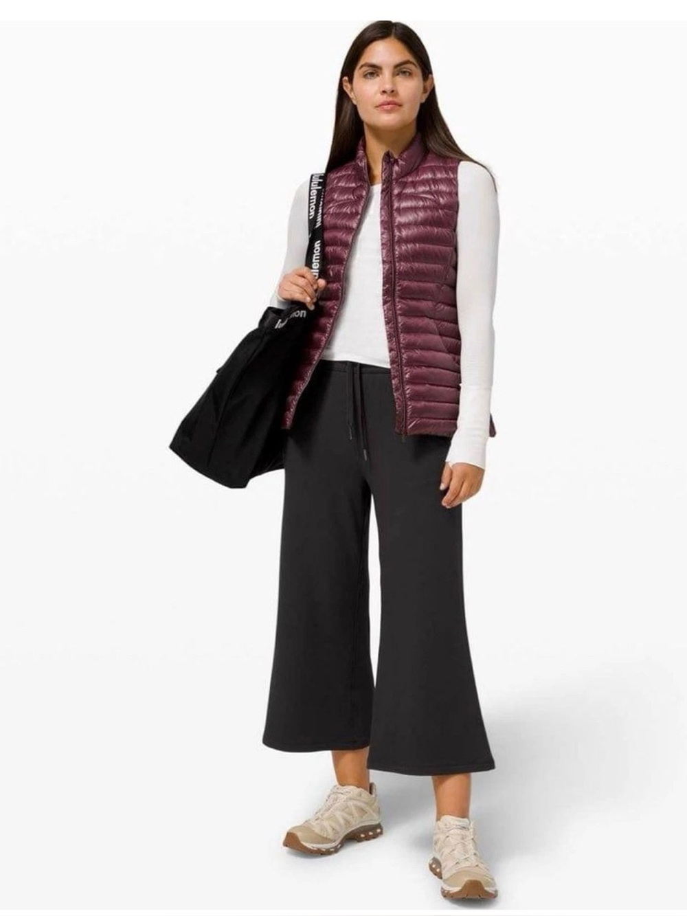 Lululemon Bound to Bliss High-Rise 7/8 Black Pant 12
